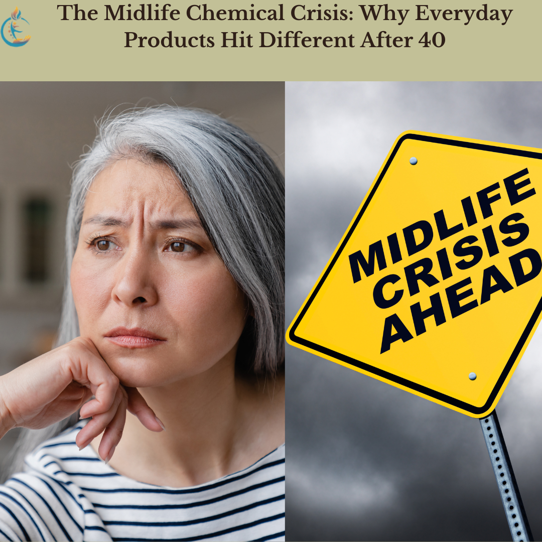 The Midlife Chemical Crisis: Why Everyday Products Hit Different After 40